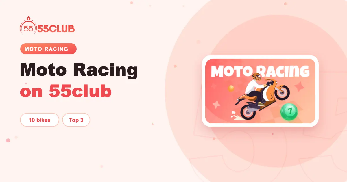 Moto Racing on 55club, lap by lap
